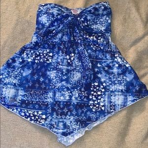 Tube pattern top